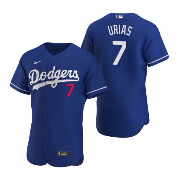 Men's Los Angeles Dodgers Julio Urias Nike Royal Authentic 2020 Alternate Jersey