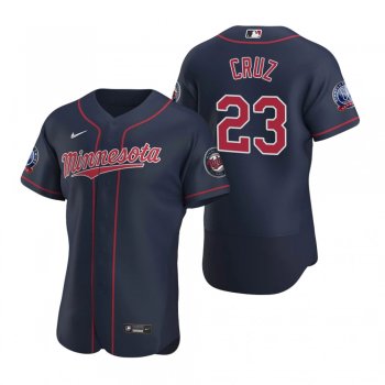 Men's Minnesota Twins Nelson Cruz Nike Navy Authentic 2020 Alternate Jersey