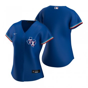 Women's Texas Rangers Nike Royal 2020 Replica Alternate Jersey