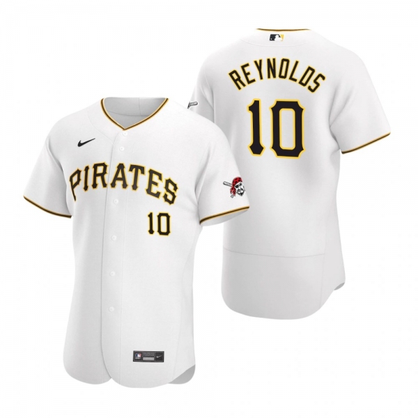 Men's Pittsburgh Pirates Bryan Reynolds Nike White Authentic 2020 Home Jersey