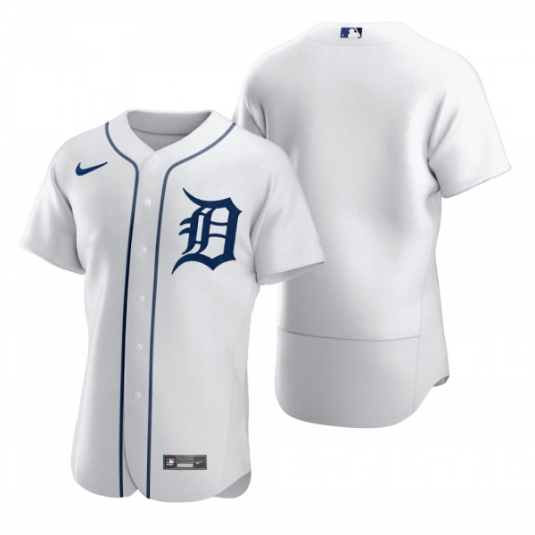 Men's Detroit Tigers Nike White 2020 Authentic Jersey