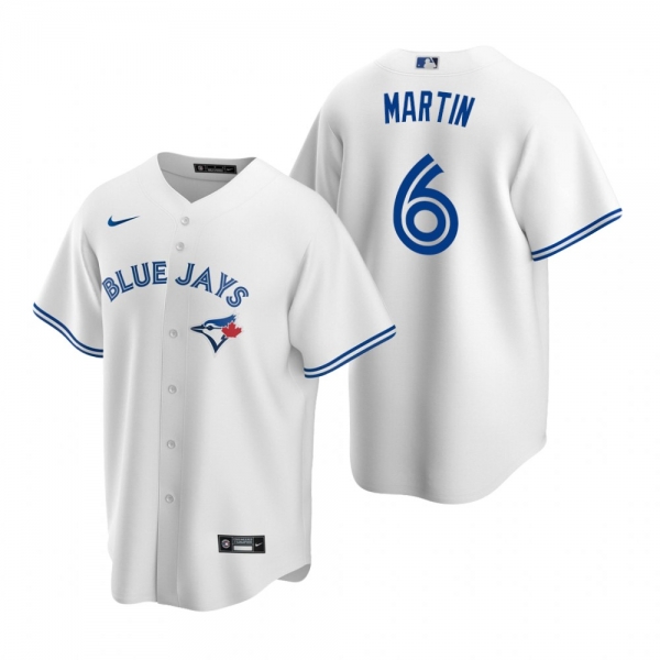 Men's Toronto Blue Jays Austin Martin White 2020 MLB Draft Replica Home Jersey