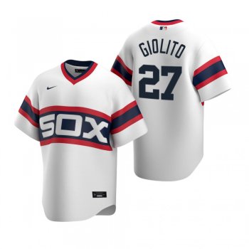 Men's Chicago White Sox Lucas Giolito Nike White Cooperstown Collection Home Jersey