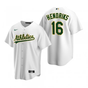 Men's Oakland Athletics Liam Hendriks Nike White Replica Home Jersey