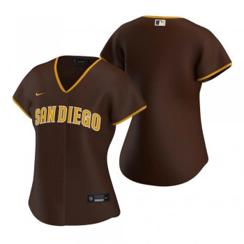 Women's San Diego Padres Nike Brown Replica 2020 Road Jersey