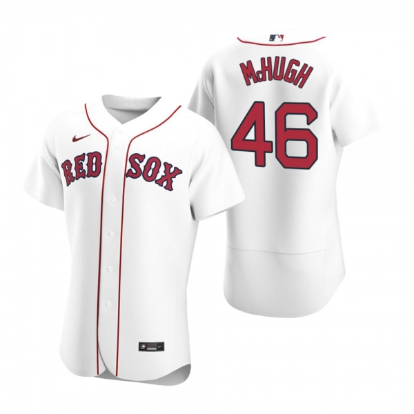 Men's Boston Red Sox Collin McHugh Nike White Authentic 2020 Home Jersey