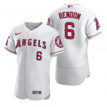 Men's Los Angeles Angels Anthony Rendon Nike White 2020 Authentic Jersey