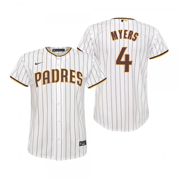 Youth San Diego Padres Wil Myers Nike White Replica Home Jersey