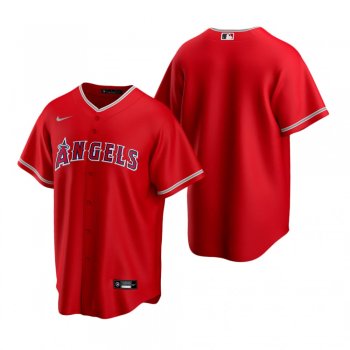 Men's Los Angeles Angels Nike Red Replica Alternate Jersey