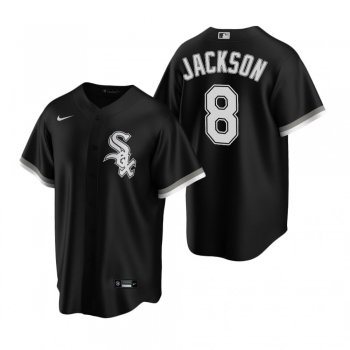 Men's Chicago White Sox Bo Jackson Nike Black Replica Alternate Jersey