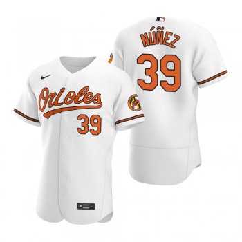 Men's Baltimore Orioles Renato Nunez Nike White Authentic 2020 Home Jersey