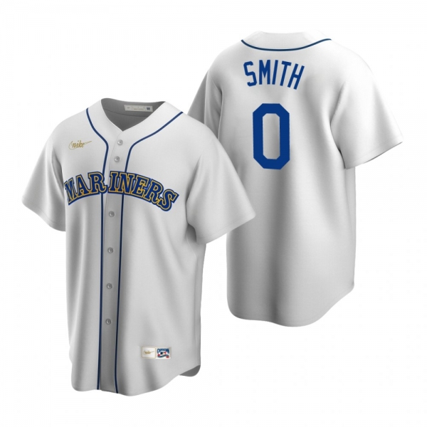 Men's Seattle Mariners Mallex Smith Nike White Cooperstown Collection Home Jersey