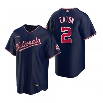 Men's Washington Nationals Adam Eaton Nike Navy 2020 Replica Alternate Jersey