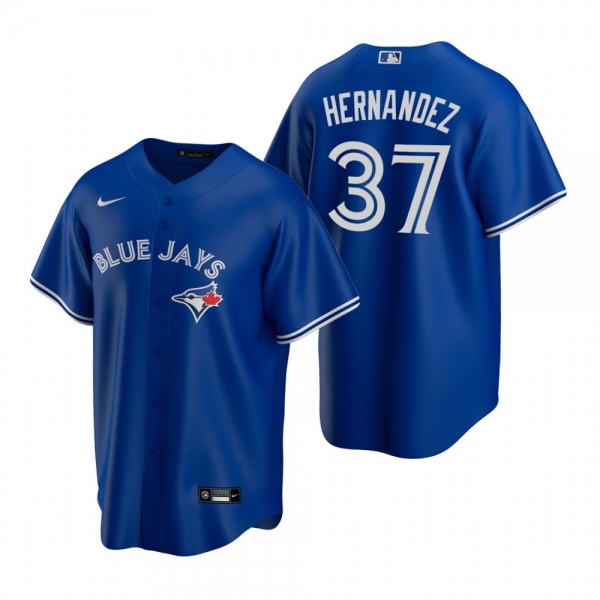 Men's Toronto Blue Jays Teoscar Hernandez Nike Royal Replica Alternate Jersey