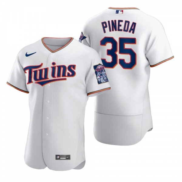 Men's Minnesota Twins Michael Pineda Nike White 2020 Authentic Jersey