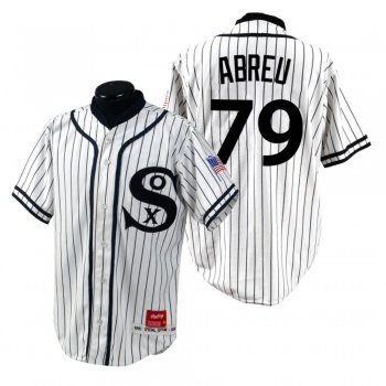 Men's Chicago White Sox Jose Abreu White Turn Back the Clock 1990 Special Edition Jersey