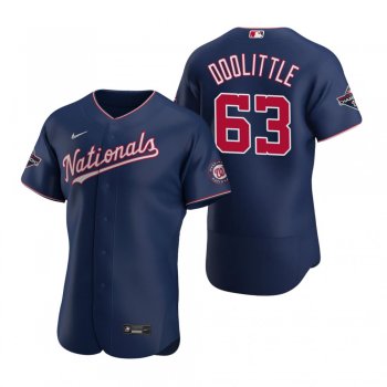 Men's Washington Nationals Sean Doolittle Nike Navy 2019 World Series Champions Authentic Jersey