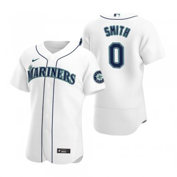 Men's Seattle Mariners Mallex Smith White 2020 Home Authentic Player Jersey