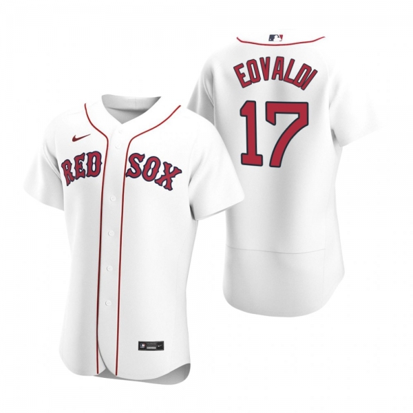 Men's Boston Red Sox Nathan Eovaldi Nike White Authentic 2020 Home Jersey