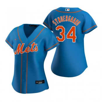 Women's New York Mets Noah Syndergaard Nike Royal 2020 Replica Alternate Jersey