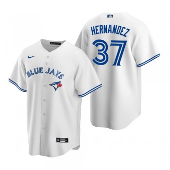 Men's Toronto Blue Jays Teoscar Hernandez Nike White Replica Home Jersey