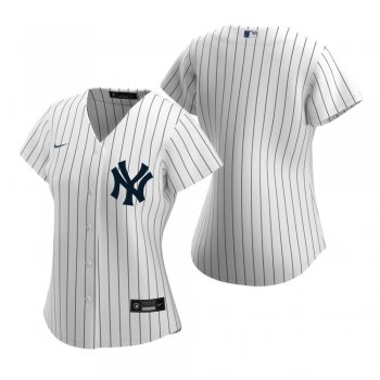 Women's New York Yankees Nike White 2020 Replica Home Jersey