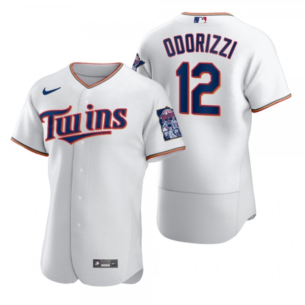 Men's Minnesota Twins Jake Odorizzi Nike White 2020 Authentic Jersey