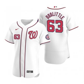 Men's Washington Nationals Sean Doolittle White Authentic 2020 Home Jersey