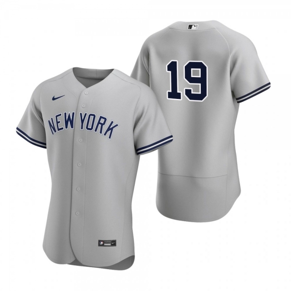 Men's New York Yankees Masahiro Tanaka Nike Gray Authentic 2020 Road Jersey