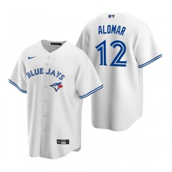 Men's Toronto Blue Jays Roberto Alomar Nike White Replica Home Jersey