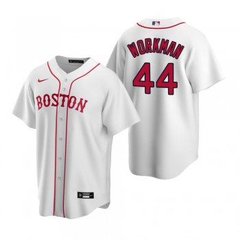 Men's Boston Red Sox Brandon Workman Nike White Replica Alternate Jersey