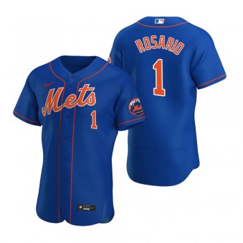 Men's New York Mets Amed Rosario Nike Royal Authentic 2020 Alternate Jersey