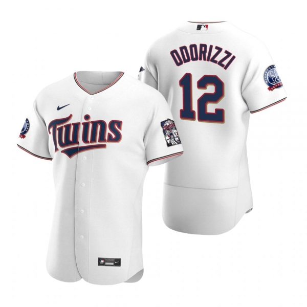 Men's Minnesota Twins Jake Odorizzi Nike White Authentic 2020 Home Jersey