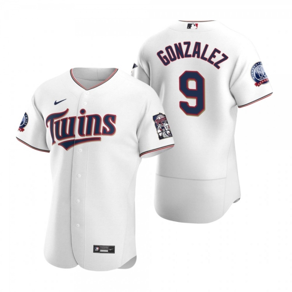 Men's Minnesota Twins Marwin Gonzalez Nike White Authentic 2020 Home Jersey