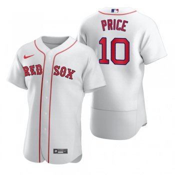 Men's Boston Red Sox David Price Nike White 2020 Authentic Jersey