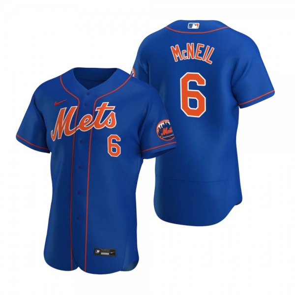 Men's New York Mets Jeff McNeil Nike Royal Authentic 2020 Alternate Jersey