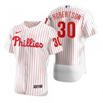 Men's Philadelphia Phillies David Robertson Nike White 2020 Authentic Jersey