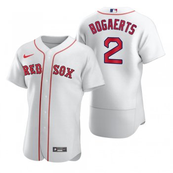 Men's Boston Red Sox Xander Bogaerts Nike White 2020 Authentic Jersey