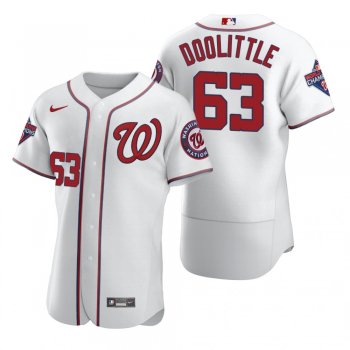 Men's Washington Nationals Sean Doolittle Nike White 2020 Authentic Jersey