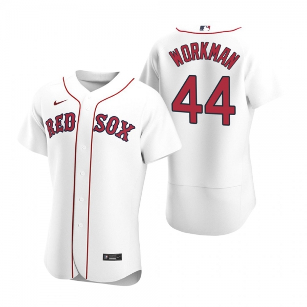 Men's Boston Red Sox Brandon Workman Nike White Authentic 2020 Home Jersey