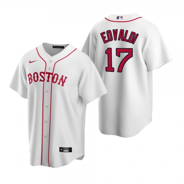 Men's Boston Red Sox Nathan Eovaldi Nike White Replica Alternate Jersey