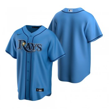 Men's Tampa Bay Rays Nike Light Blue Replica Alternate Jersey