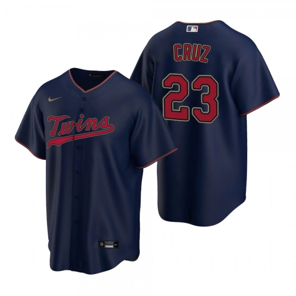 Men's Minnesota Twins Nelson Cruz Nike Navy 2020 Replica Alternate Jersey