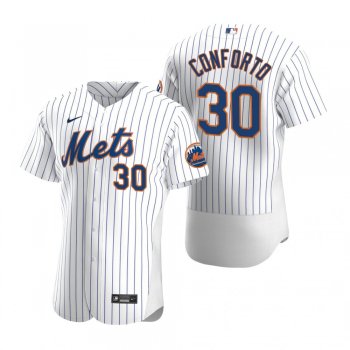 Men's New York Mets Michael Conforto Nike White Authentic 2020 Home Jersey