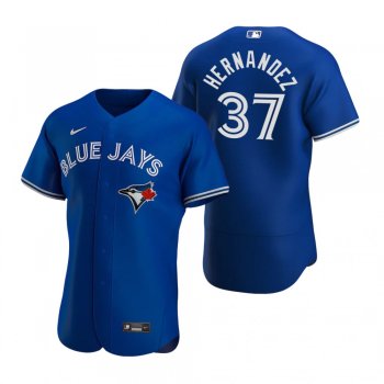 Men's Toronto Blue Jays Teoscar Hernandez Royal Authentic 2020 Alternate Jersey