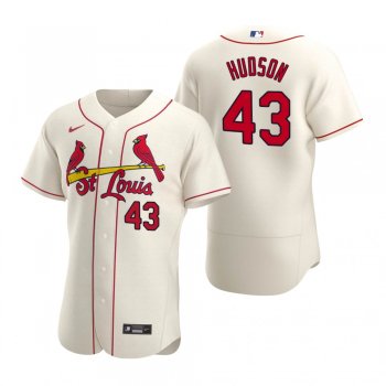 Men's St. Louis Cardinals Dakota Hudson Nike Cream Authentic 2020 Alternate Jersey