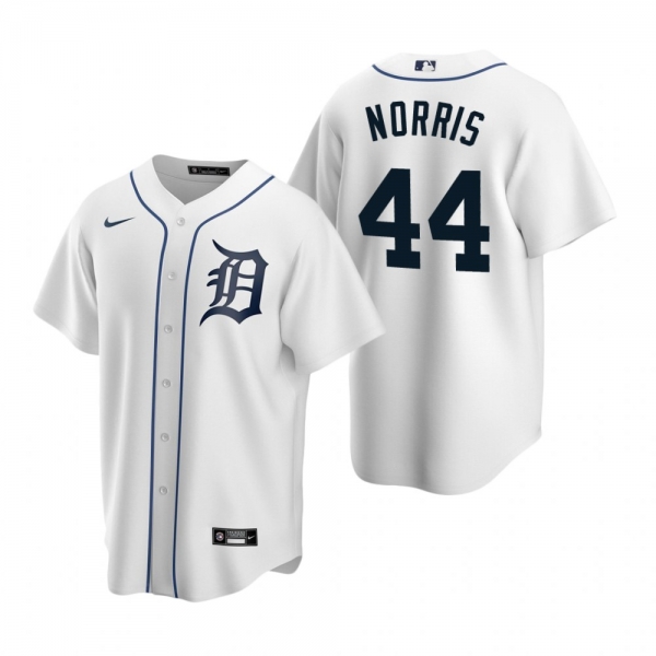 Men's Detroit Tigers Daniel Norris Nike White Replica Home Jersey