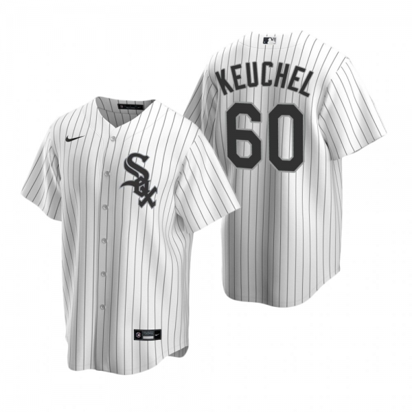 Men's Chicago White Sox Dallas Keuchel Nike White Replica Home Jersey