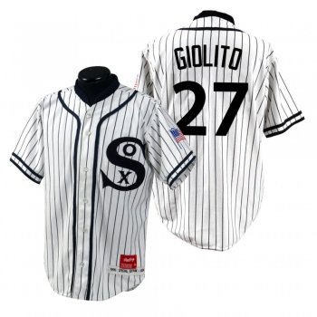 Men's Chicago White Sox Lucas Giolito White Turn Back the Clock 1990 Special Edition Jersey