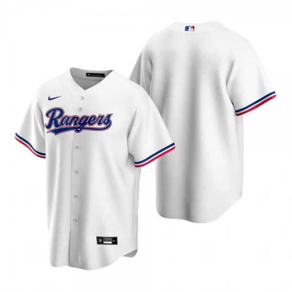 Men's Texas Rangers Nike White Replica Home Jersey